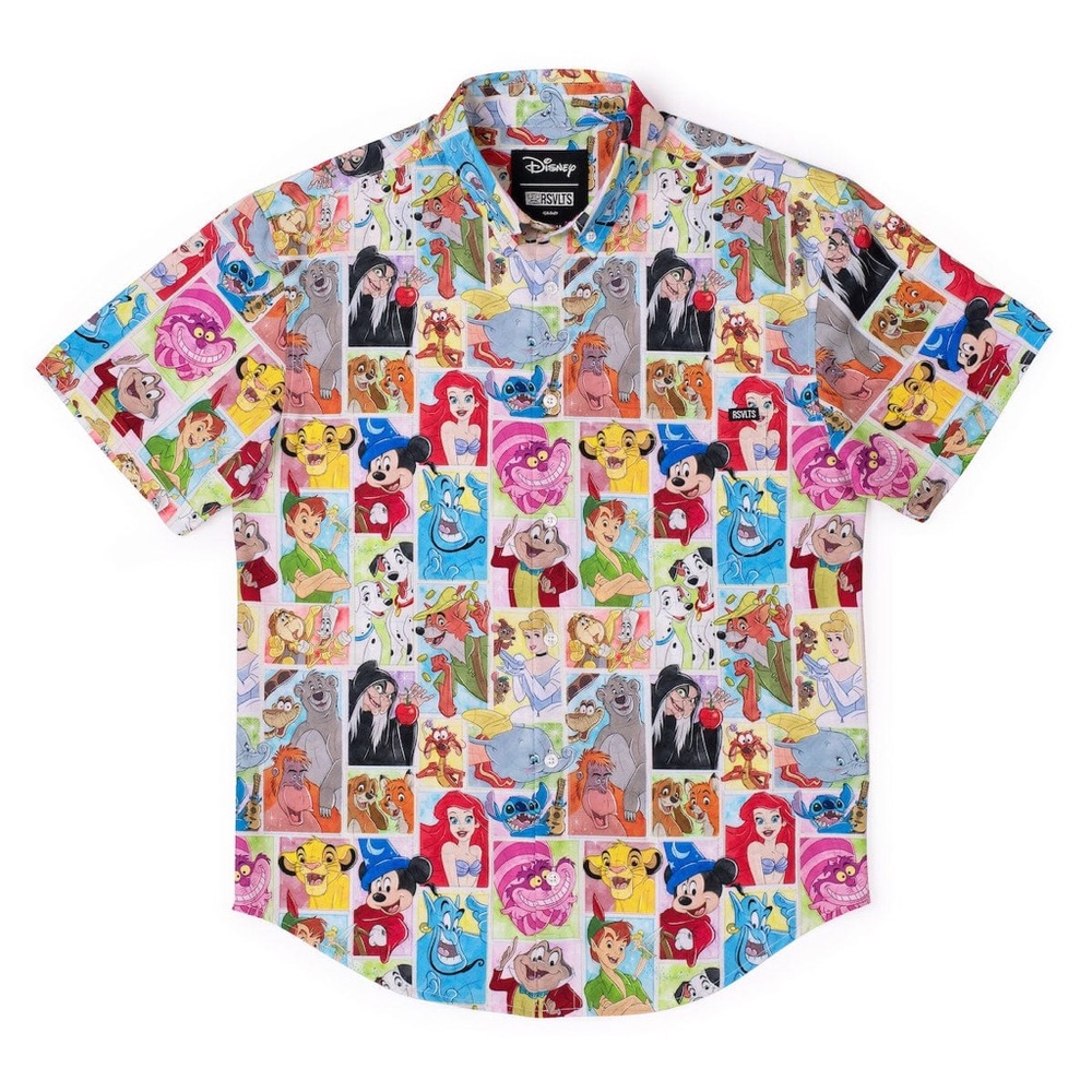 RSVLTS Disney Drawn to Life Color Shirt Medium EUC